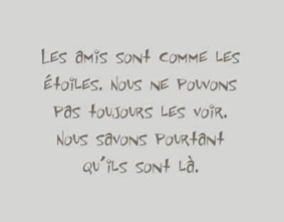 L'amiti&eacute;
